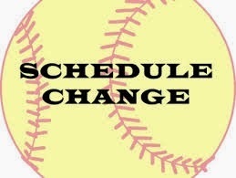 Girl’s Softball Game Change 03/15/2019